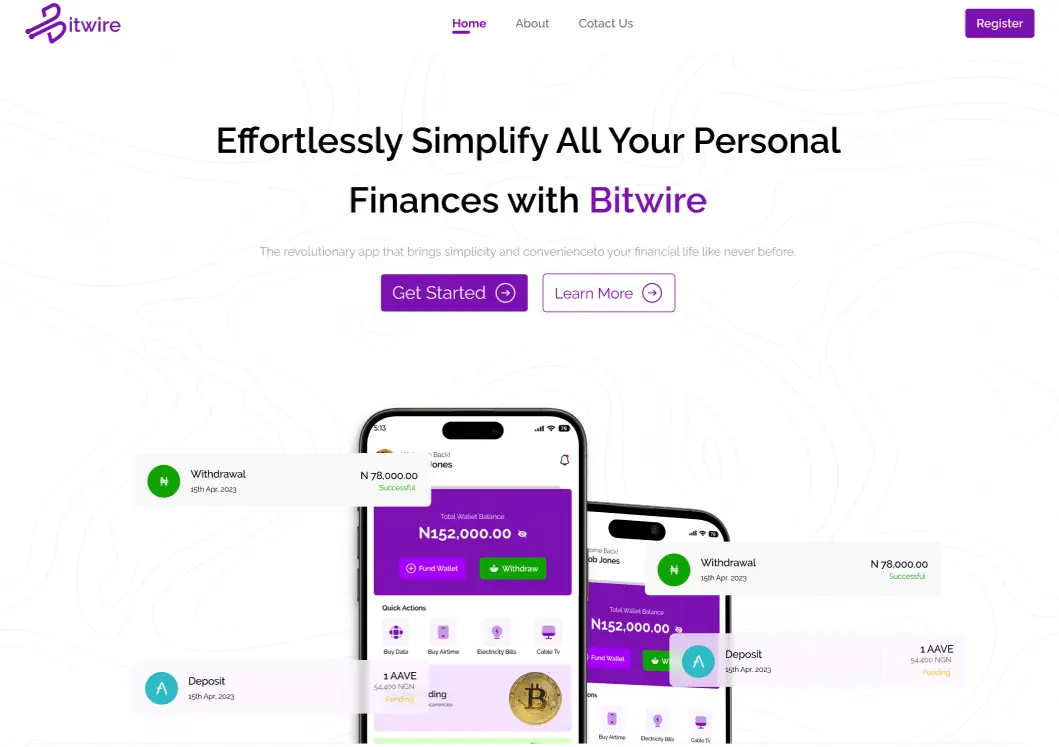 BitWireTrust Frontend